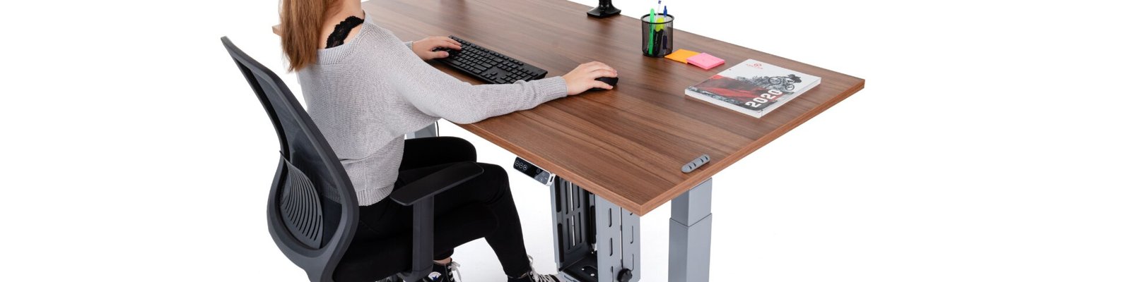 Schreibtisch und Stuhl