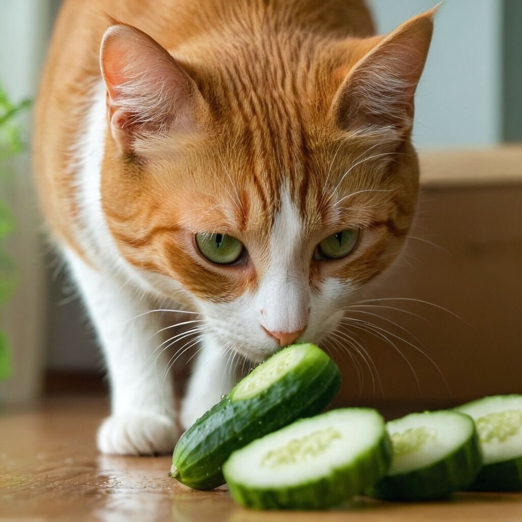 Dürfen Katzen Gurken essen? Die Risiken und Vorteile im Überblick