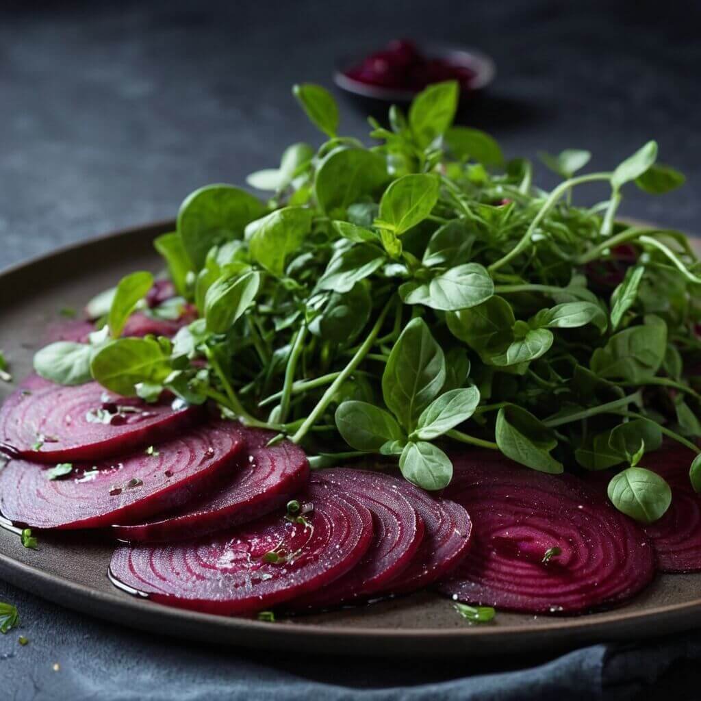 Rote Bete Carpaccio: Das perfekte Dressing für einen gesunden Genuss