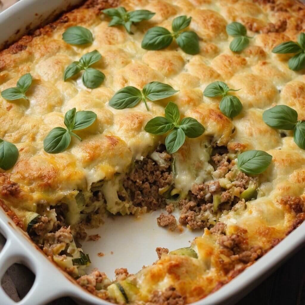 Zucchini Auflauf mit Hackfleisch: Ein einfaches Rezept für die ganze Familie