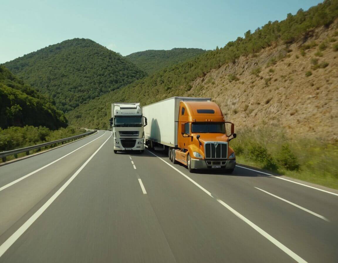 Überholvorgang zügig und komplett durchführen - Sicher überholen: Was Sie beachten müssen, wenn Sie einen Lkw mit Anhänger überholen