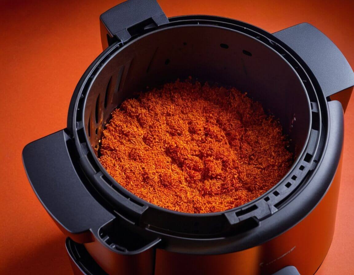 Während des Backens gelegentlich umrühren - Paprika in der Heißluftfritteuse: Wie lange braucht man für die perfekte Zubereitung?