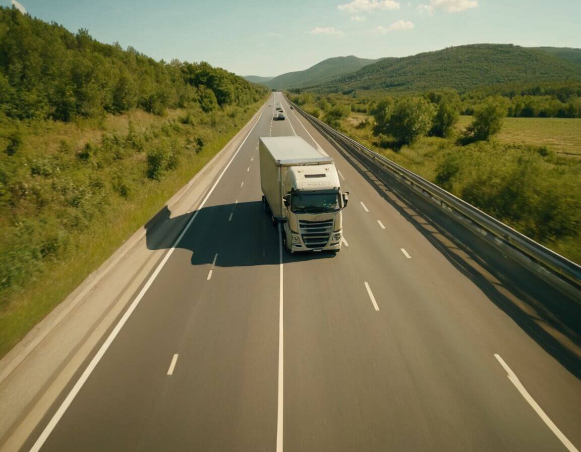 Nach dem Überholen sicheren Abstand einhalten - Sicher überholen: Was Sie beachten müssen, wenn Sie einen Lkw mit Anhänger überholen