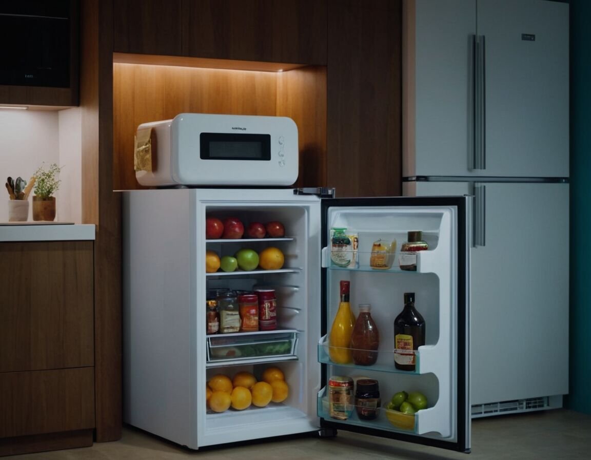 Pflege und Reinigung kompaktem Kühlschrank   - Kühlschrank klein mit Gefrierfach: Die besten Modelle für kleine Küchen und Haushalte