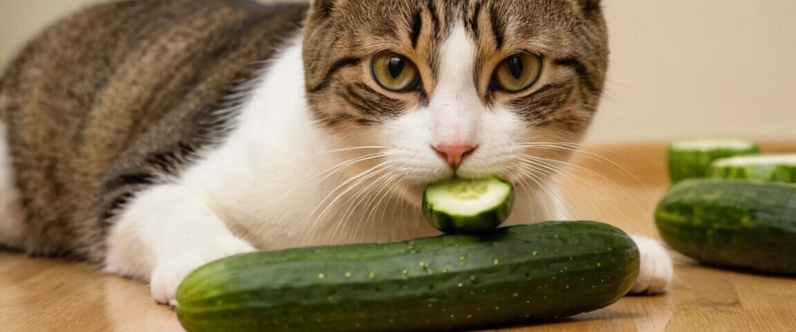 Dürfen Katzen Gurken essen? Die Risiken und Vorteile im Überblick