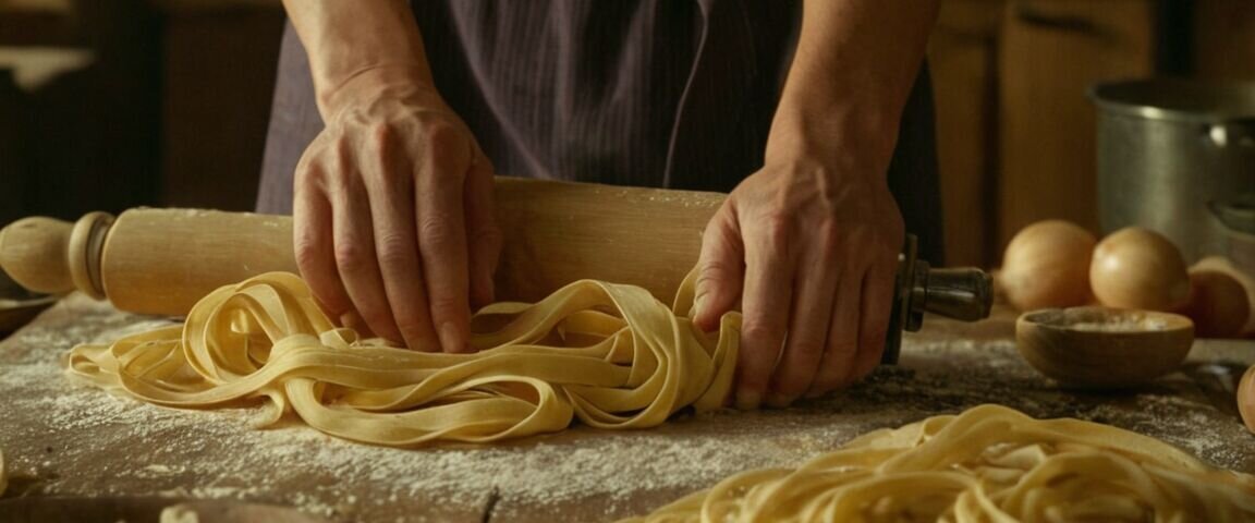 Pasta selbst machen ohne Maschine: So gelingt die perfekte Teigzubereitung von Hand