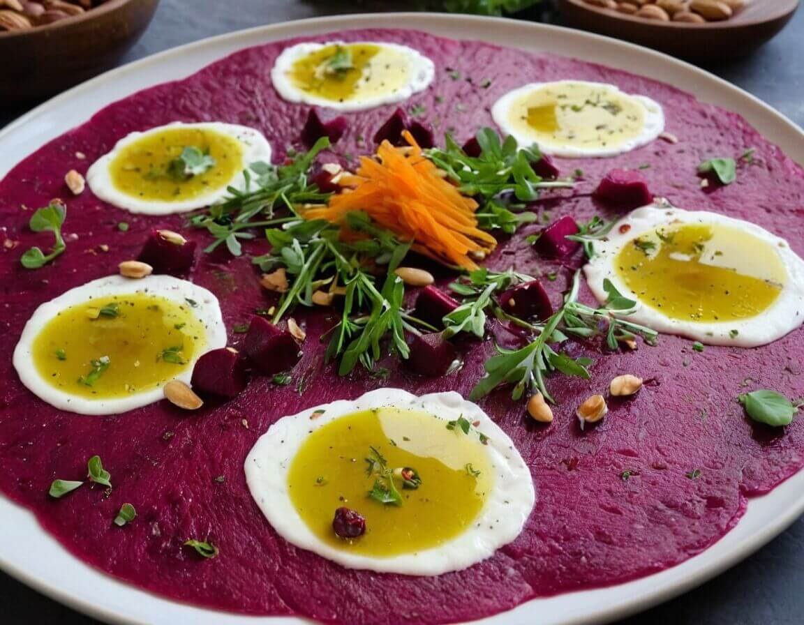 Rote Bete Carpaccio: Das perfekte Dressing für einen gesunden Genuss