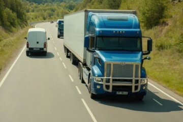 Sicher überholen: Was Sie beachten müssen, wenn Sie einen Lkw mit Anhänger überholen