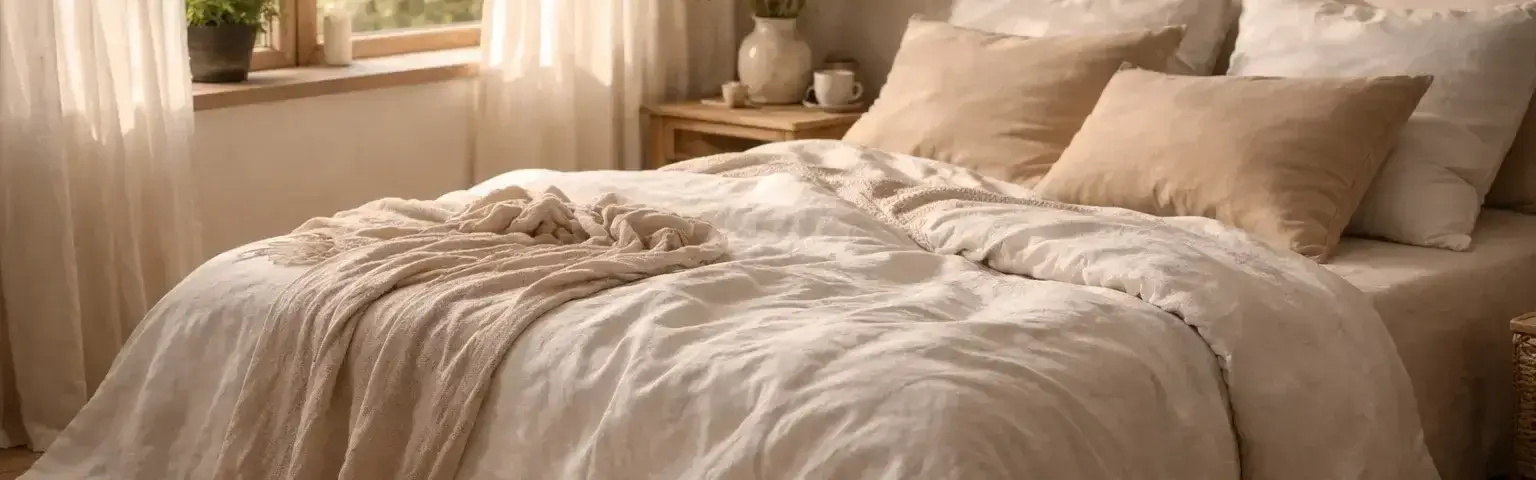 Leinen Bettwäsche Eleganz